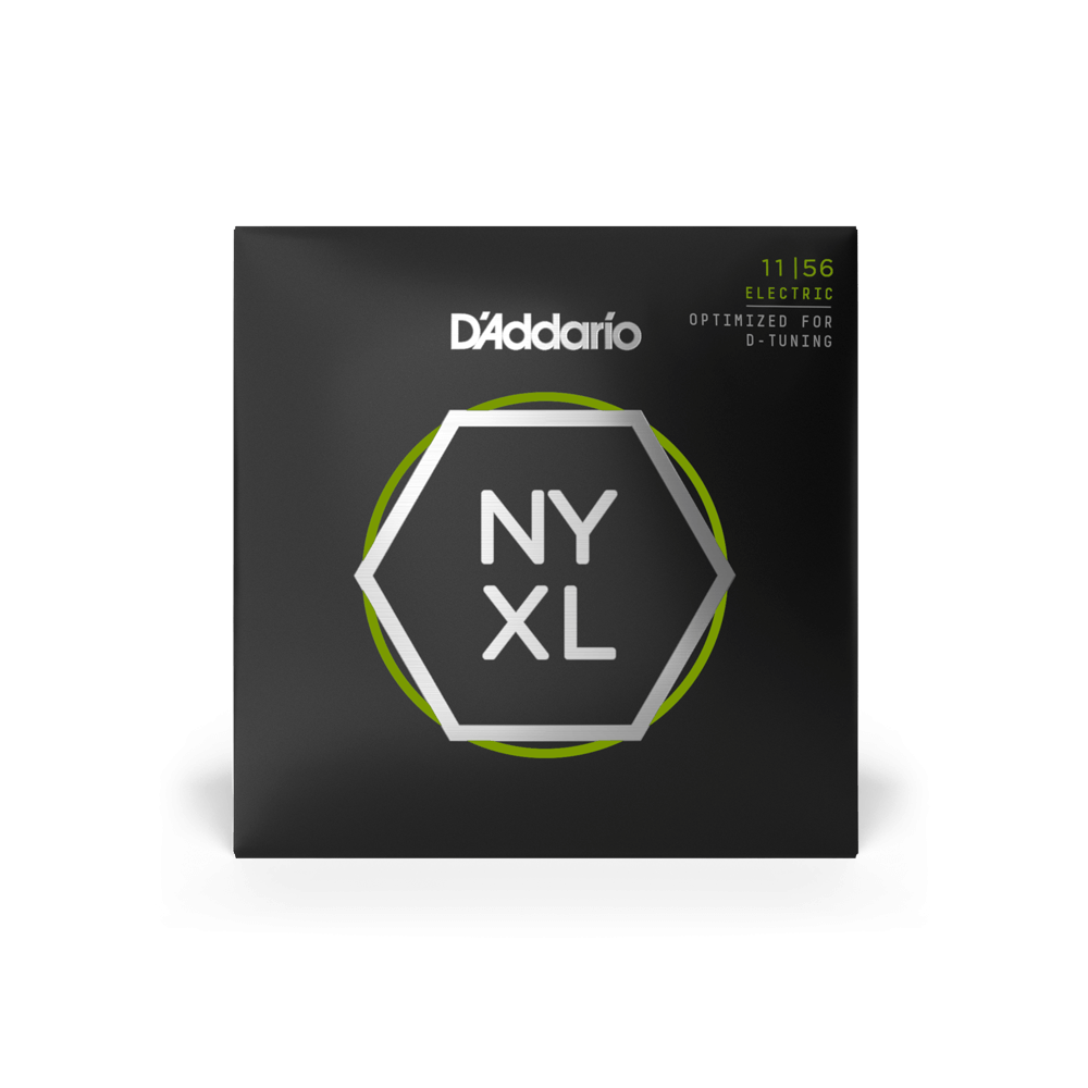 D'Addario NYXL1156 11-56 Medium Top/Extra Heavy Bottom NYXL Guitar Strings