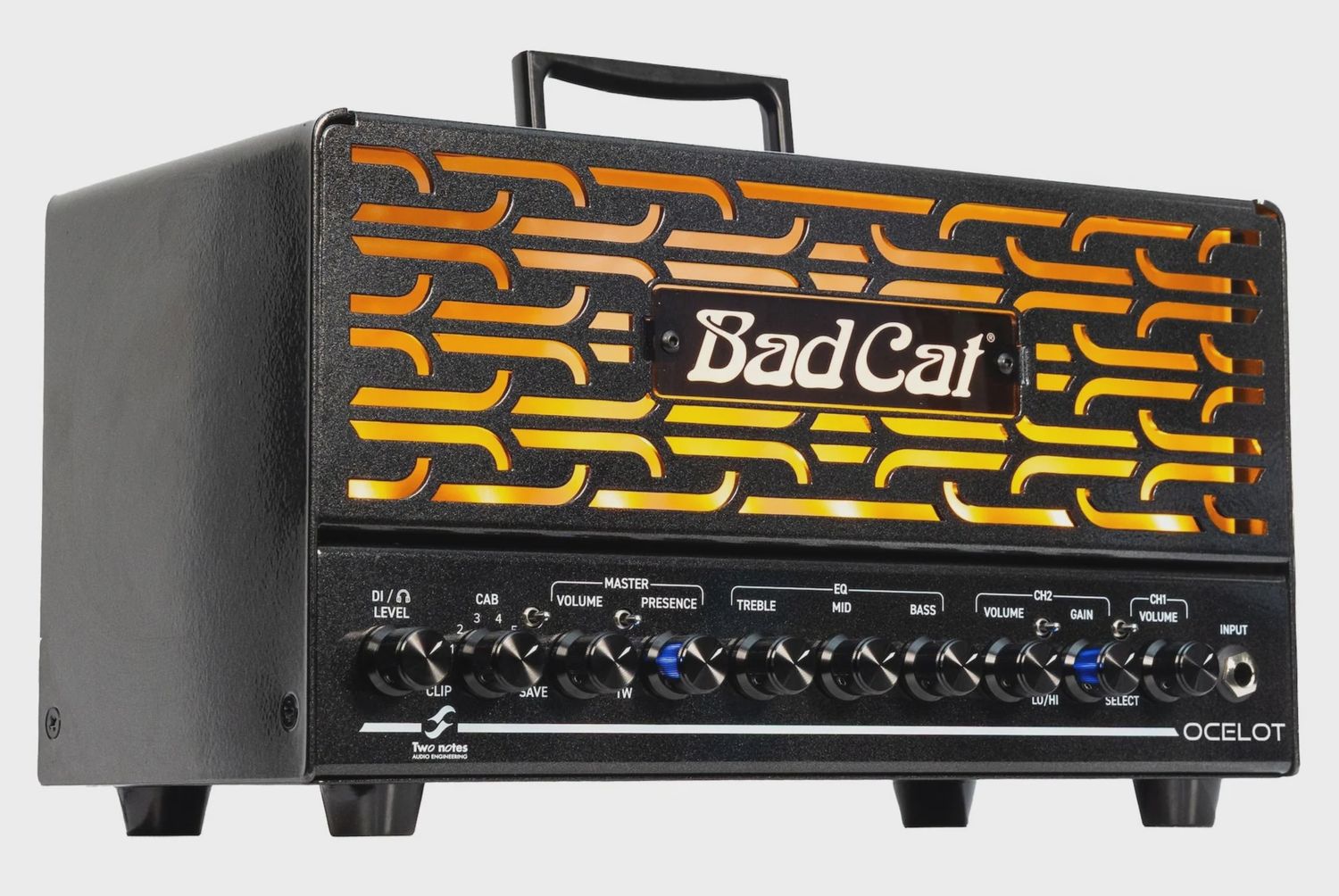 Bad Cat Ocelot 20w Lunchbox Head w/ Two Notes Loadbox