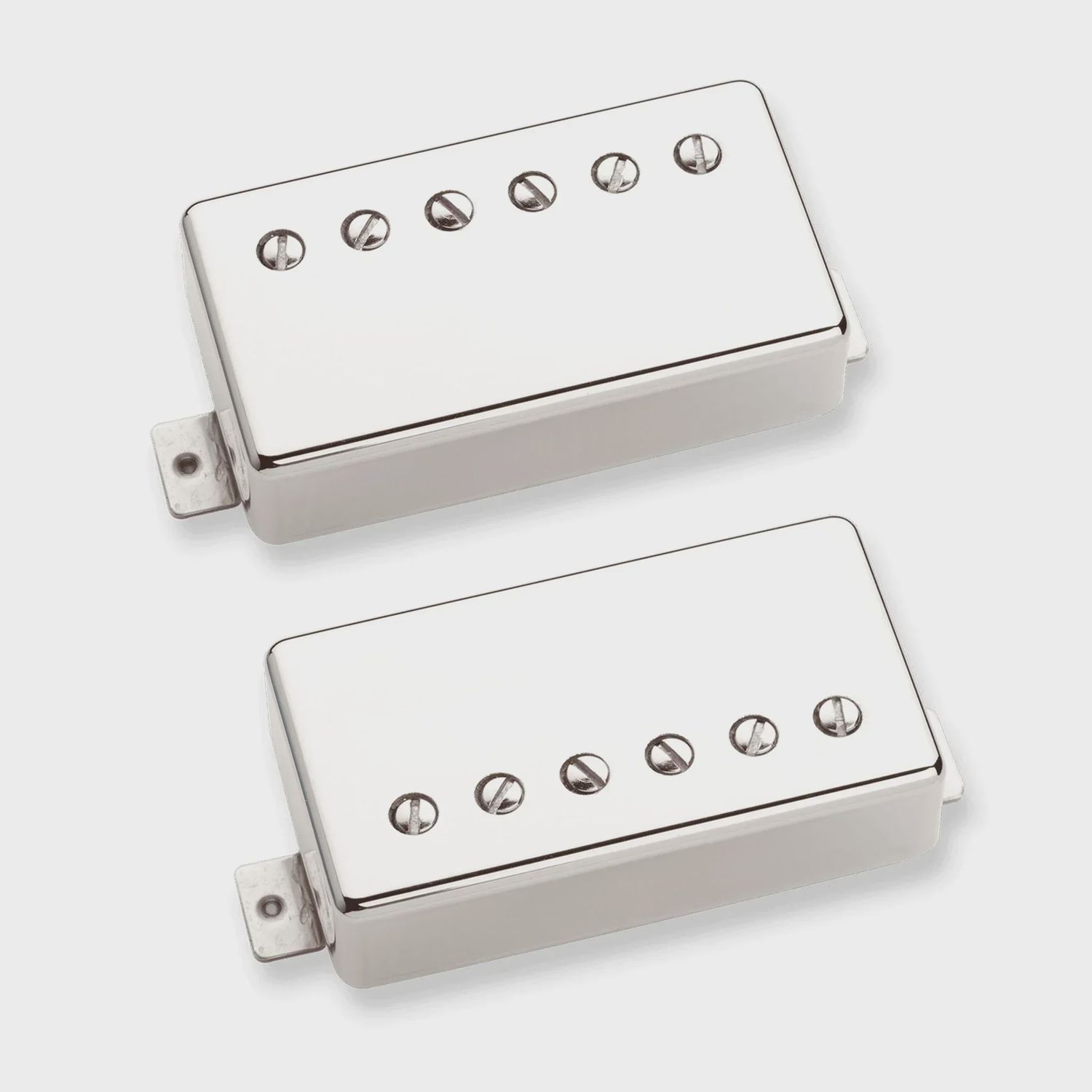 Seymour Duncan Legendary Hot Rodded Humbucker Set - Nickel Cover - Regular Spacing