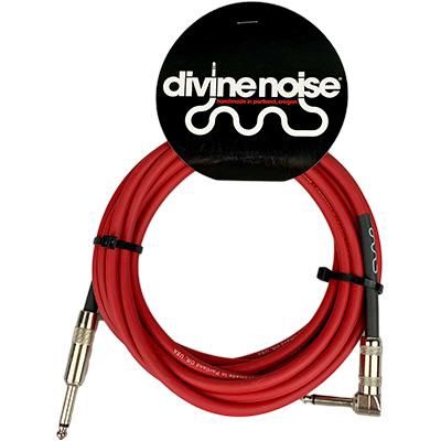 Divine Noise - Red 15ft Straight - Right Angle