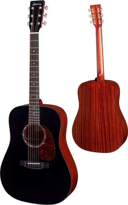 Eastman E2D-BK Black Finish
