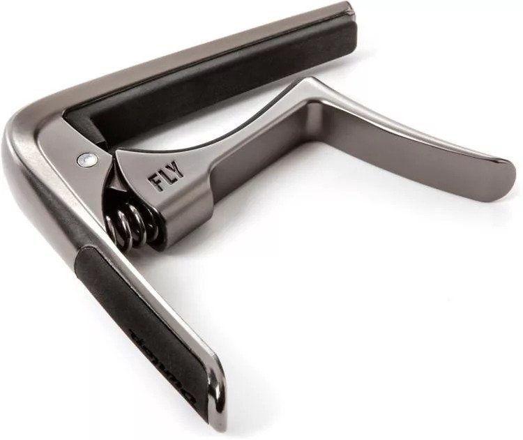 Dunlop Trigger Fly Acoustic Guitar Capo - Gun Metal