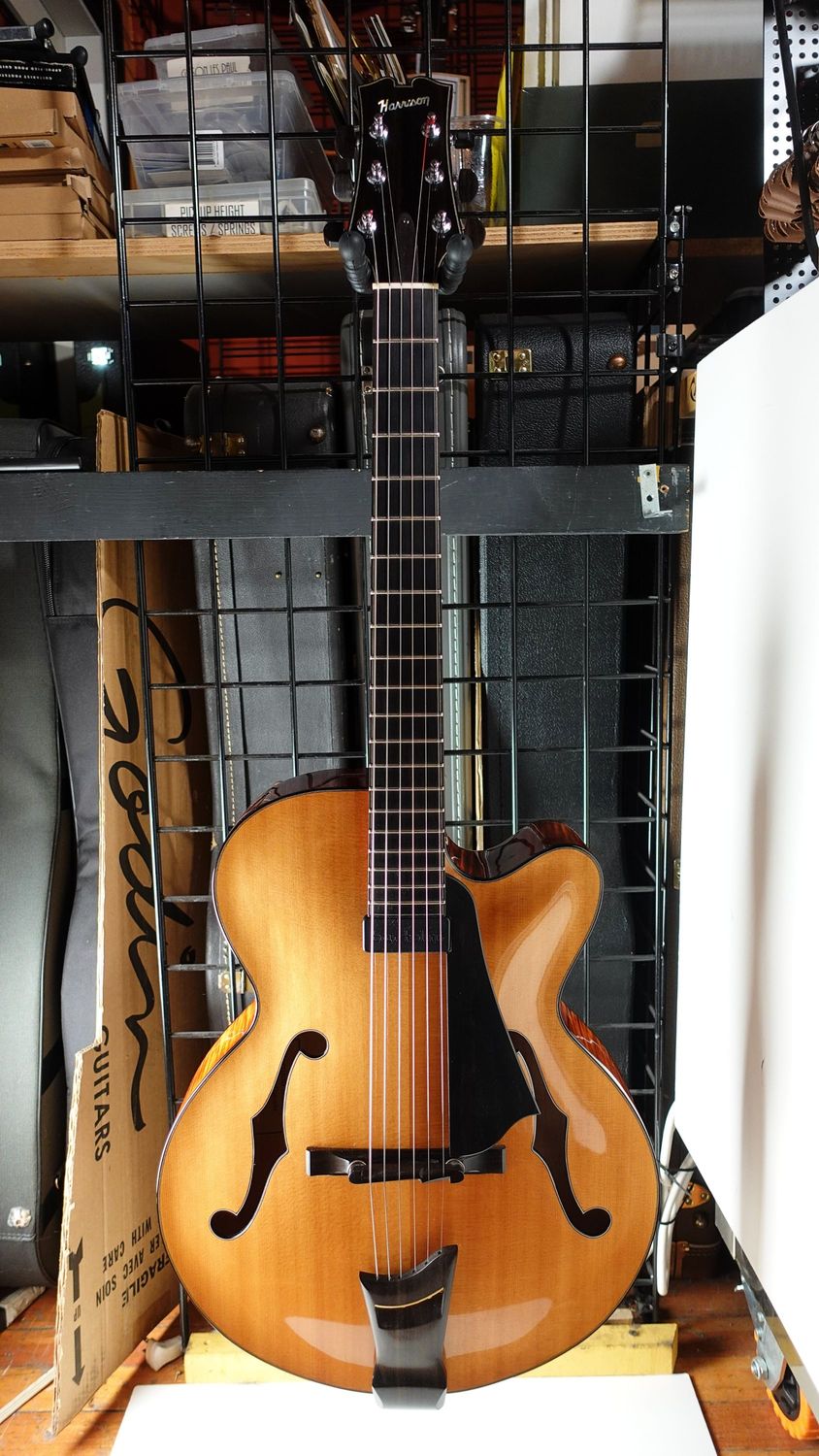 2005 Harrison Classic Jazz Guitar Archtop + Calton Case