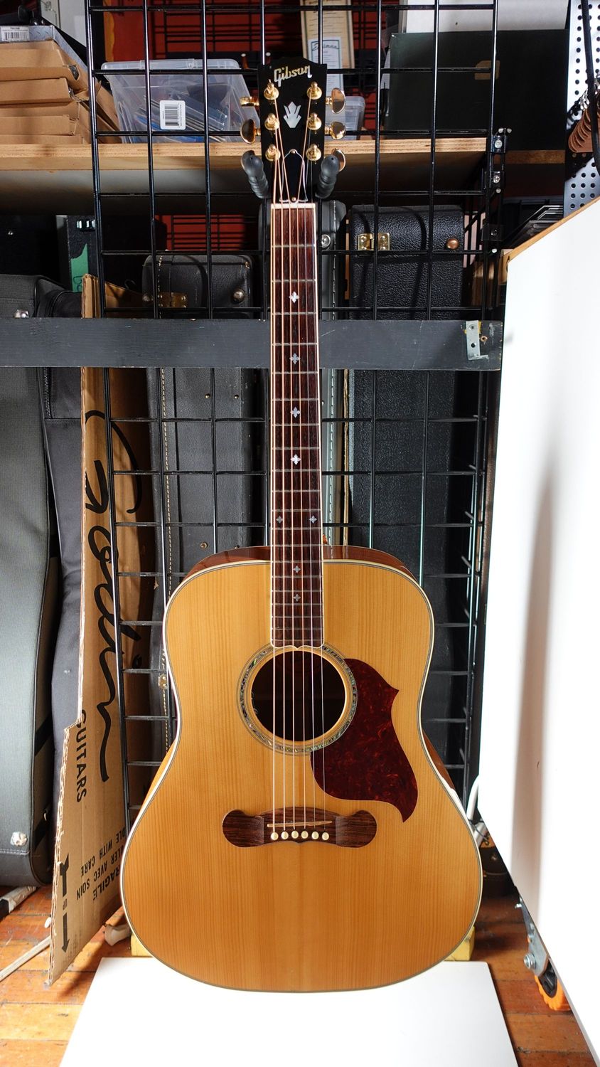 2015 Gibson Custom Shop Red Spruce Songwriter w/ OHSC + COA