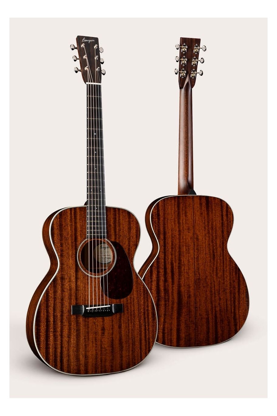 Bourgeois Down East Series 00-14 Hogtop All Mahogany Acoustic Guitar