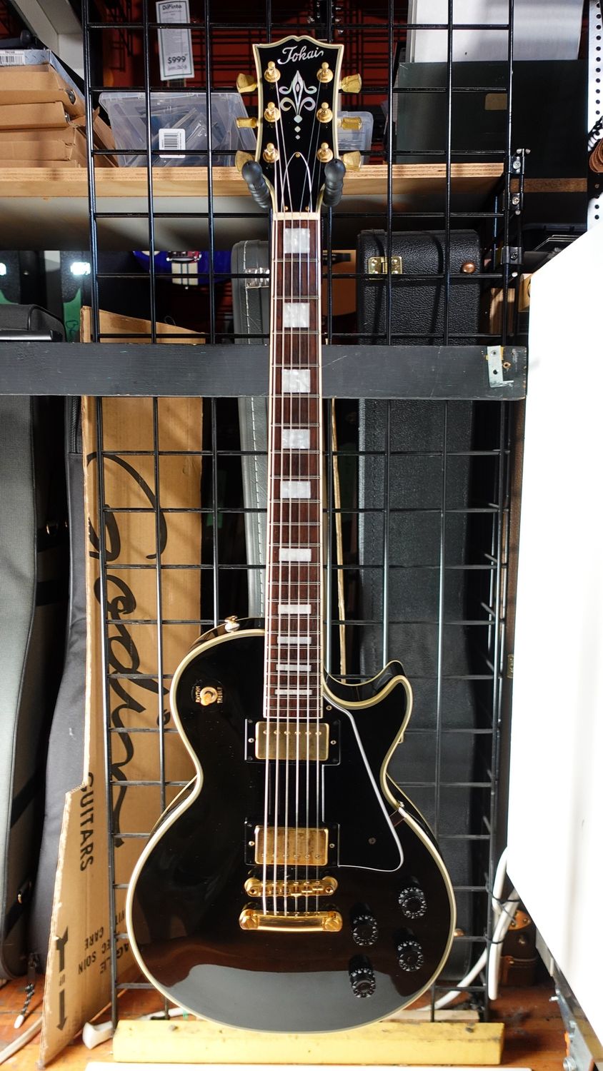 Tokai ALC98BB Les Paul Custom Style w/ Gig Bag