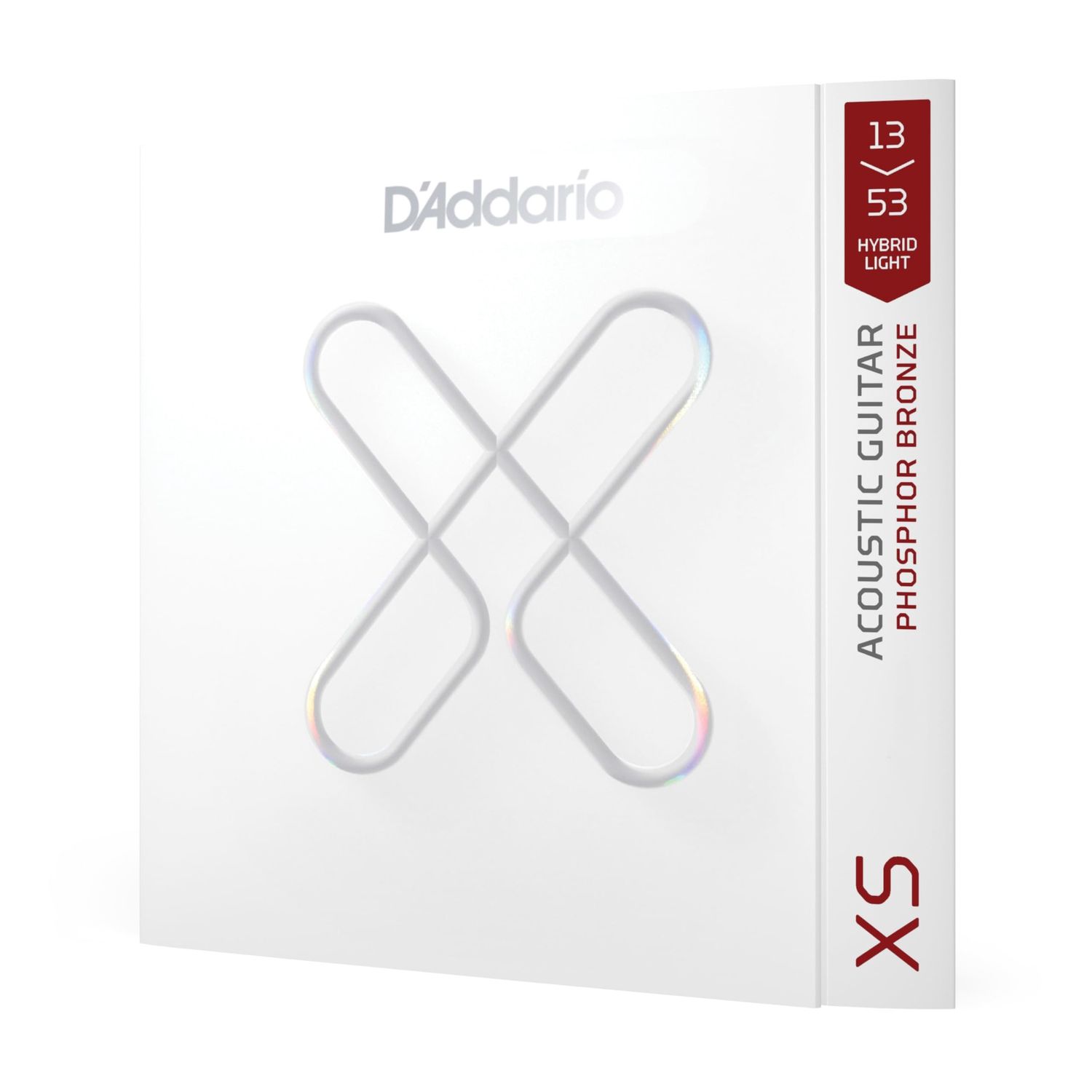 D'Addario XSAPB1353 13-53 Medium Light Gauge XS Acoustic Guitar Strings