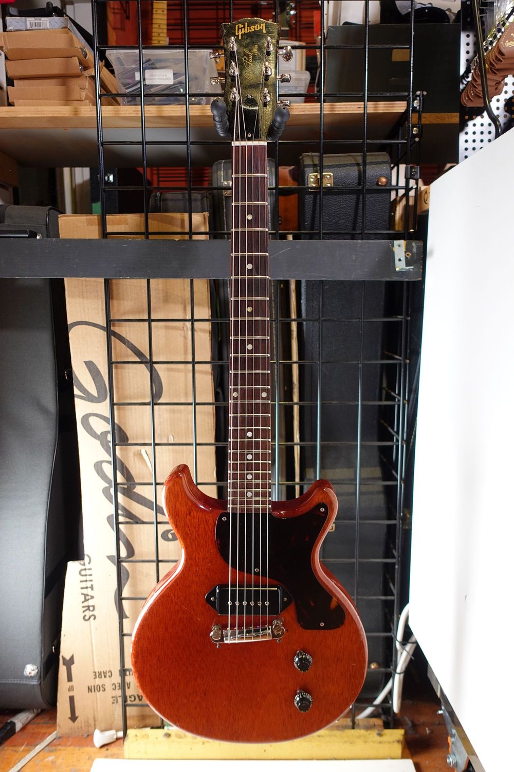 1960 Gibson Les Paul Junior Double Cut Cherry Red w/ HSC