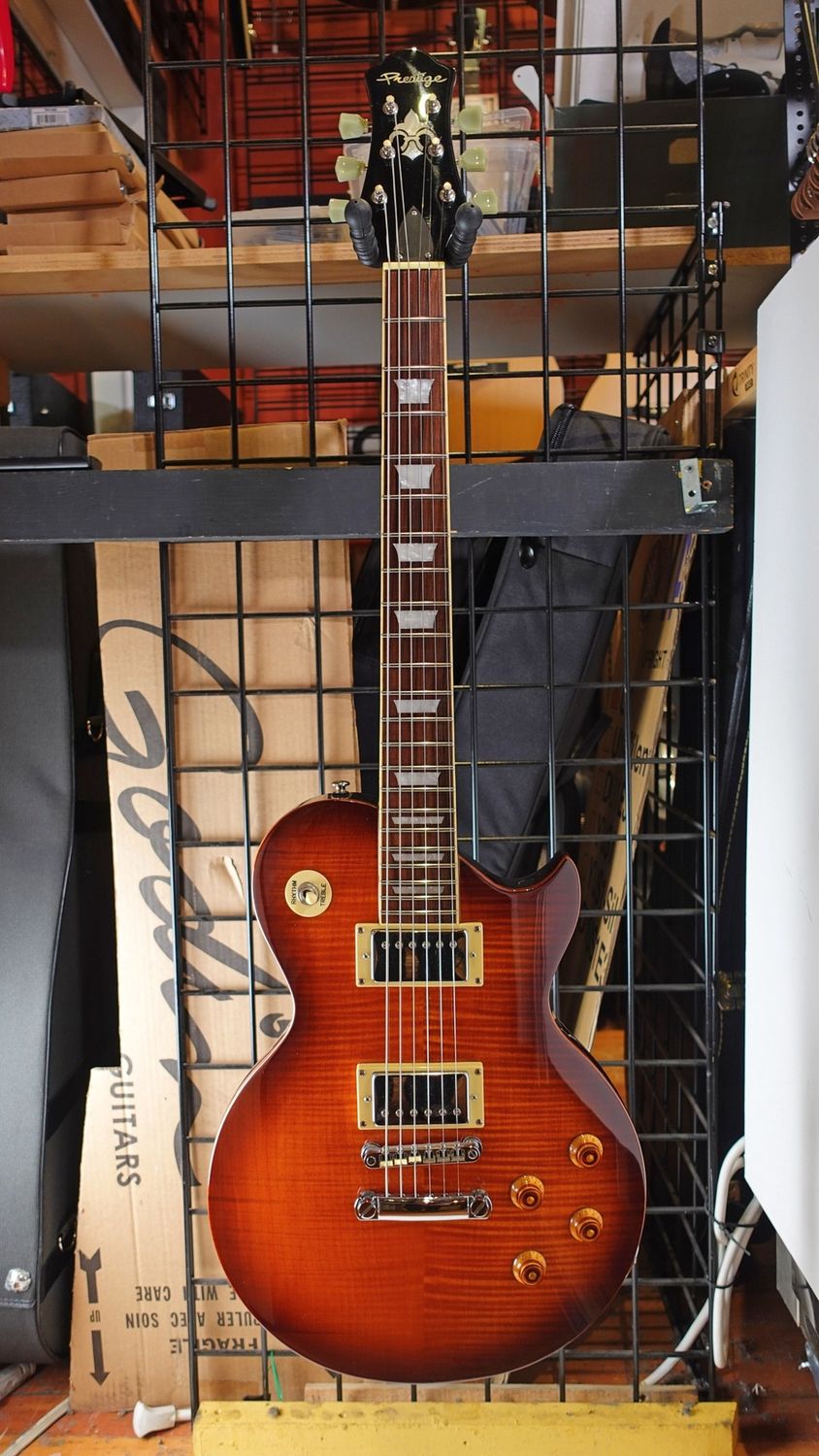 2000s Prestige Heritage Flame Maple Sunburst