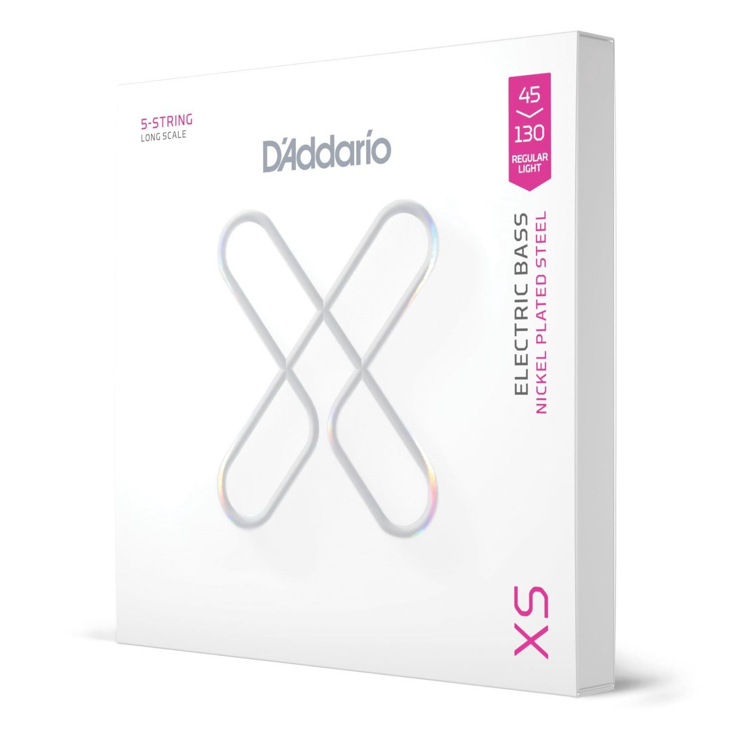 D'Addario XSB45130 45-130 Light Gauge 5 String Coated Bass Strings