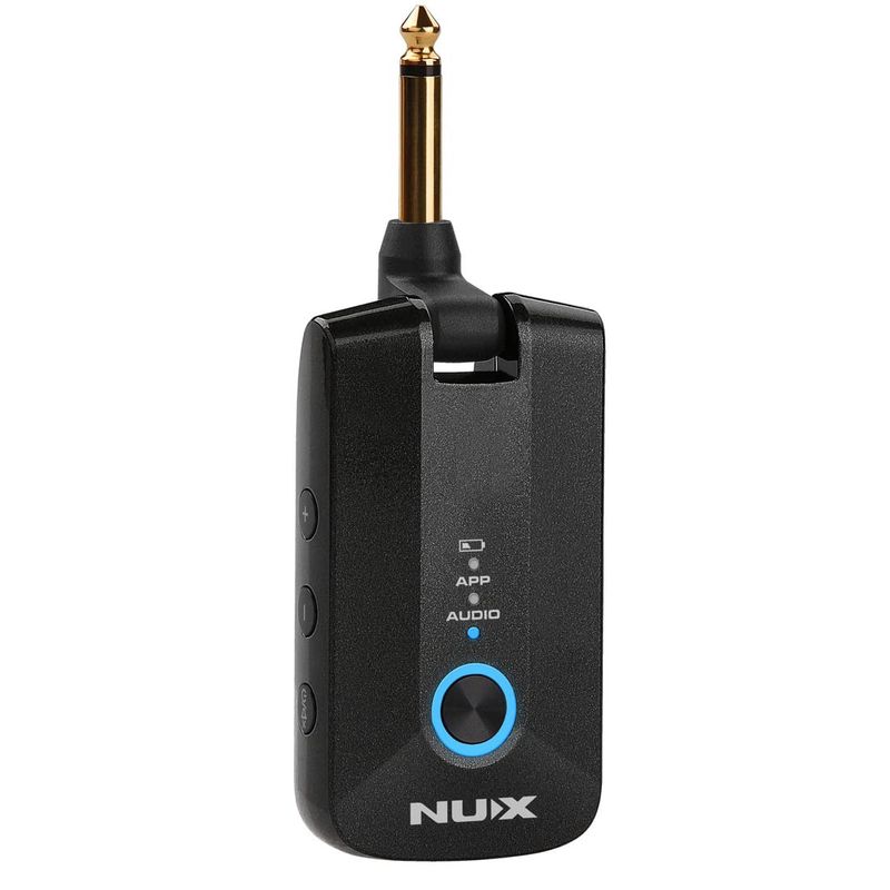 NUX Mighty Plug Pro - Guitar &amp; Bass Modeling Pro Headphone Amplug With Bluetooth