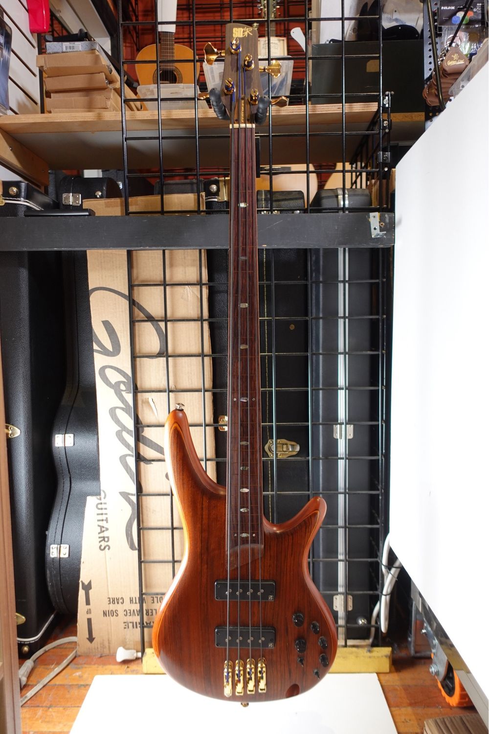 2012 Ibanez SR1200E Fretless Conversion Bass w/HSC