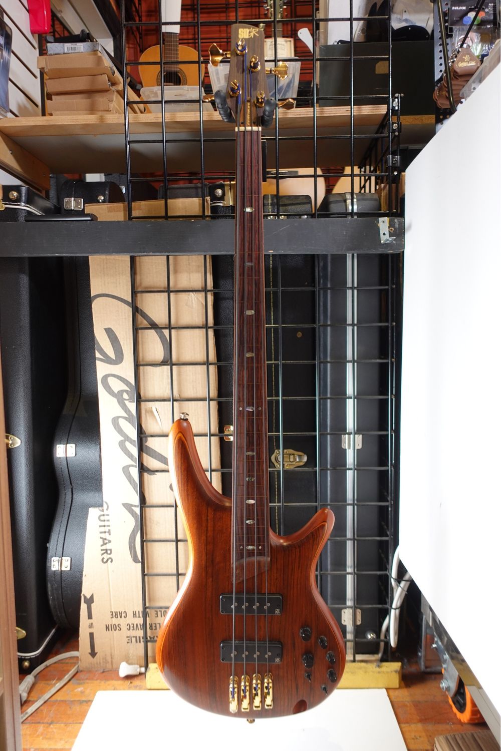 2012 Ibanez SR1200E Fretless Conversion Bass w/HSC