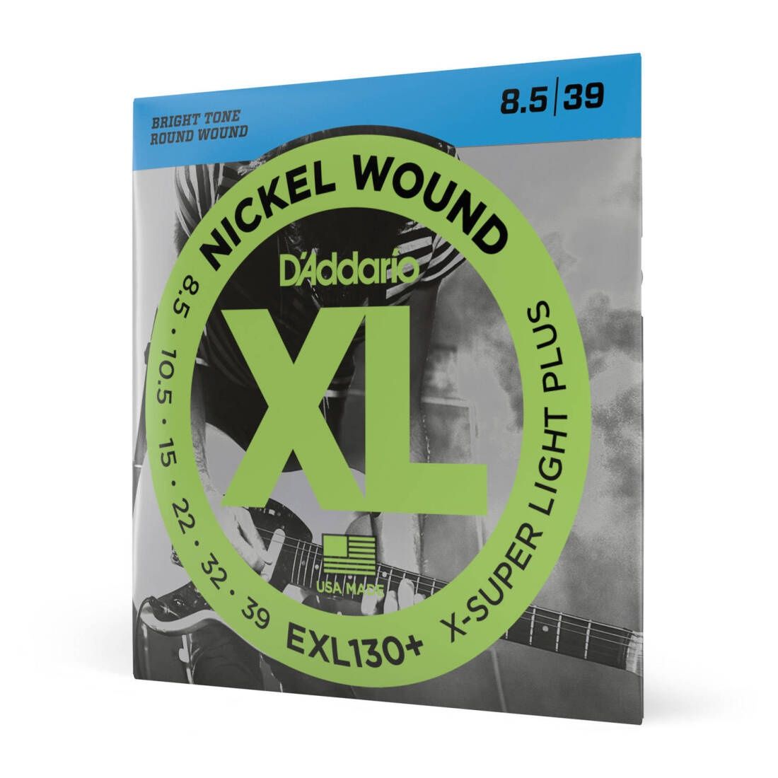 D'Addario EXL130+ 8.5-39 Extra Super Light Plus Guitar Strings