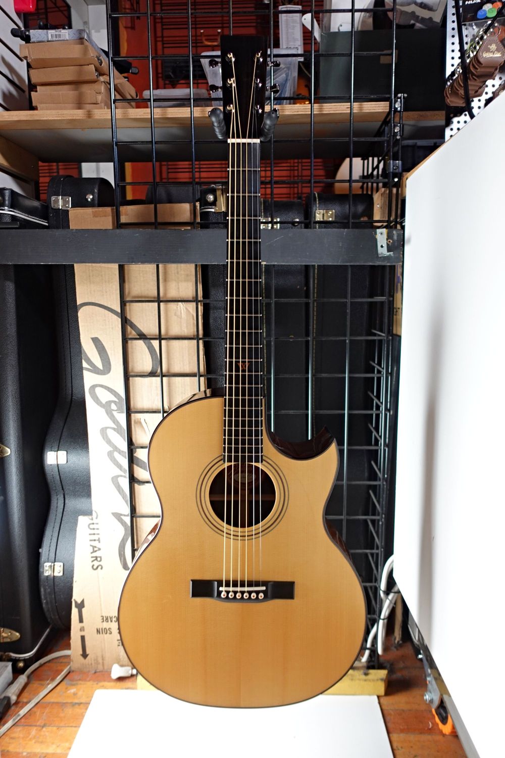 USED 2018 Webber Cocobolo Roundbody Florentine Cutaway w/
