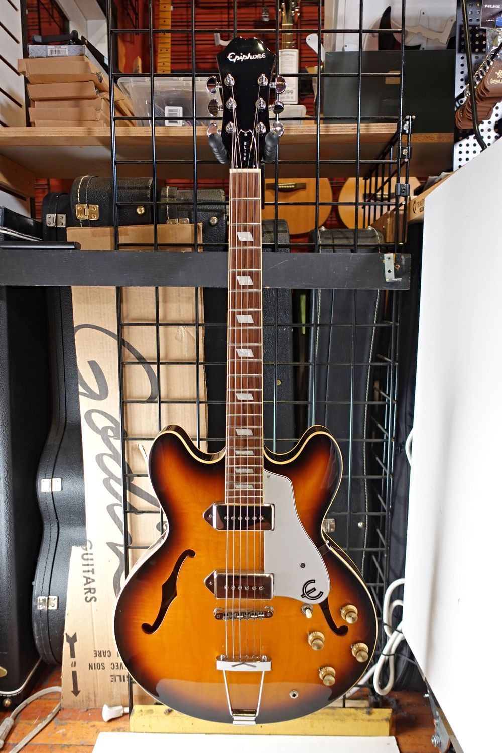 2002 Epiphone Elitist 1965 Casino VS w/ OHSC - MIJ