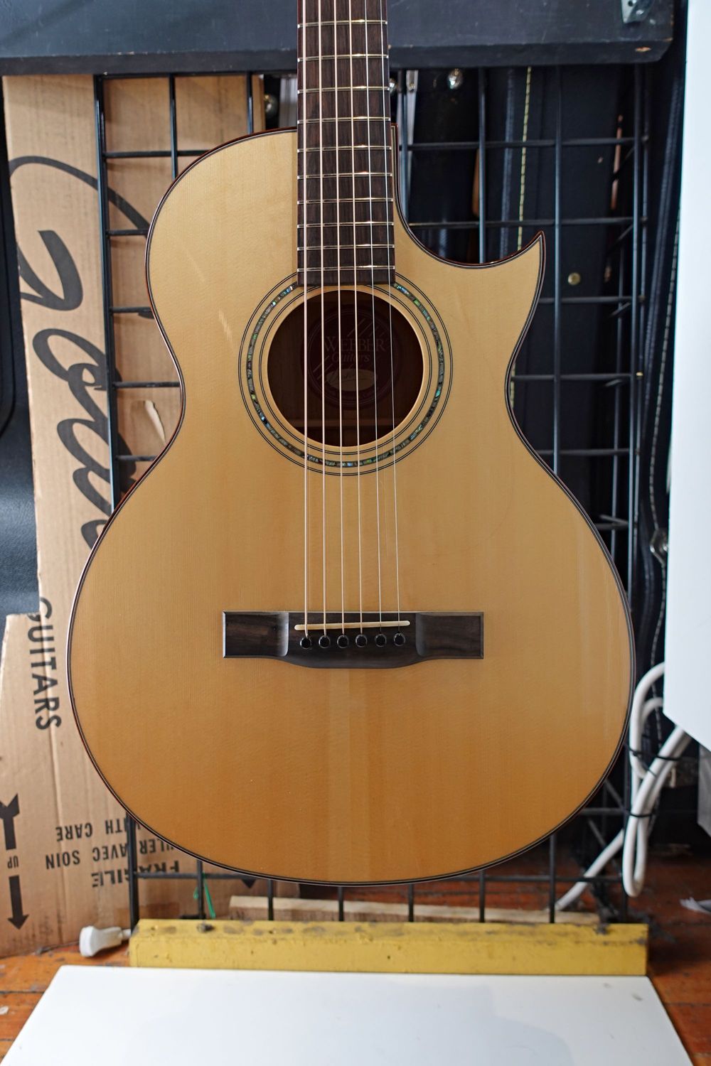 2026 Webber Parlour - Figured Narra 13 Fret Cutaway