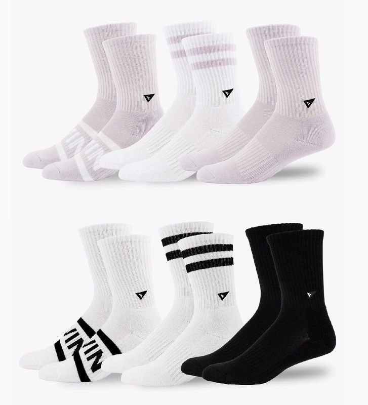 Short Crew Sock 3 Pack