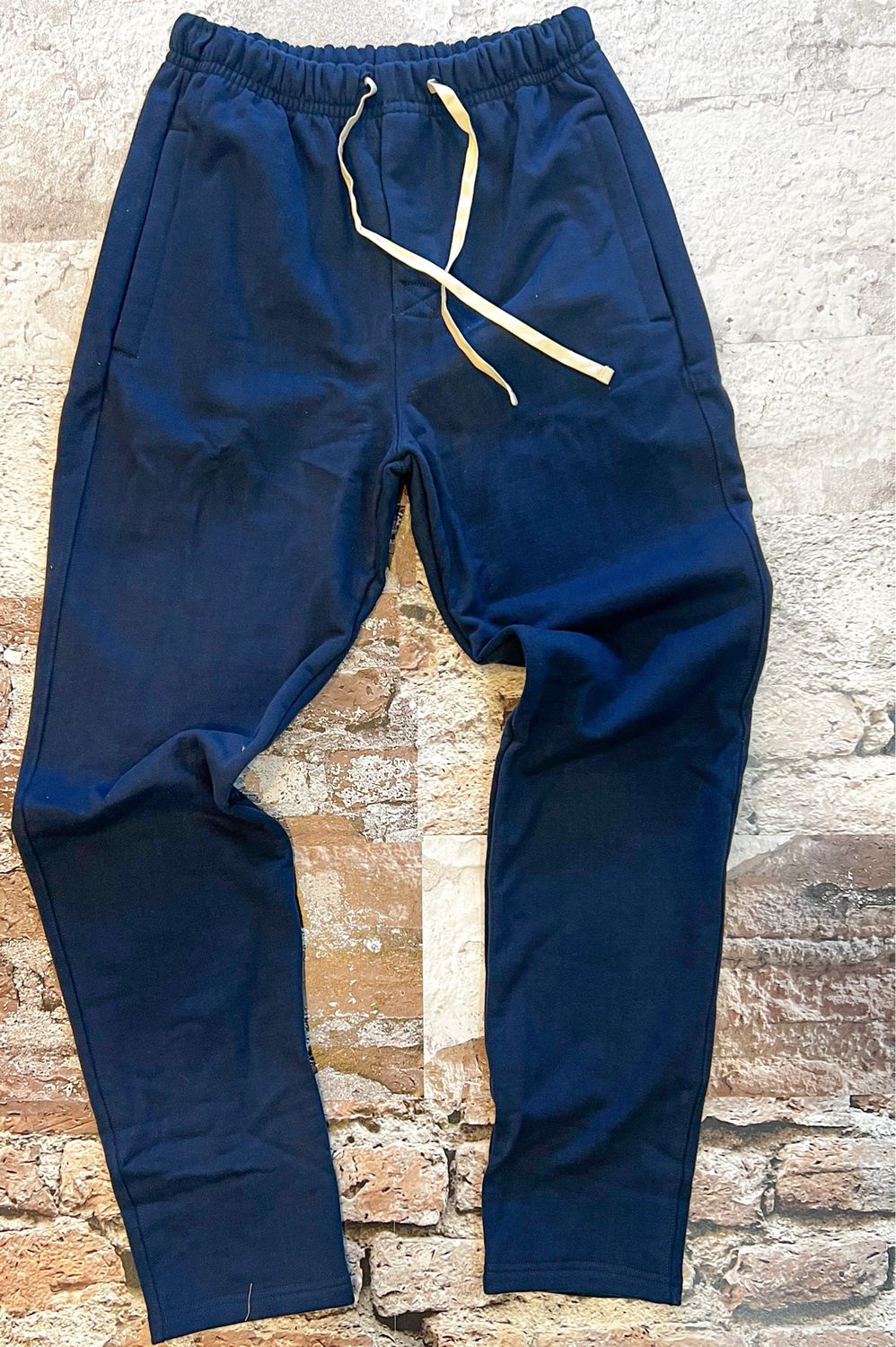 3S50 Loop-Wheeled Heavy Weight Sweatpants, 14.8 OZ, Open Leg, Color: Ink, Size: 4/S, Season: Stock