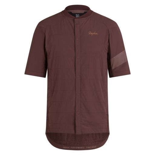 MEN&#39;S TRAIL INSULATED SHORT SLEEVE JACKET, Size: Medium, Colour: WALNUT BROWN/CHESTNUT BROWN, Season: AW24