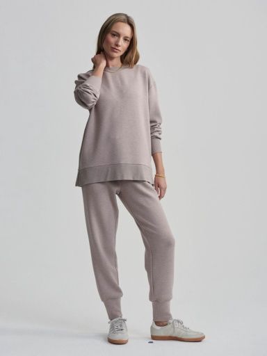 gabriella sweat, Size: L, Colour: taupe marl, Season: 2430