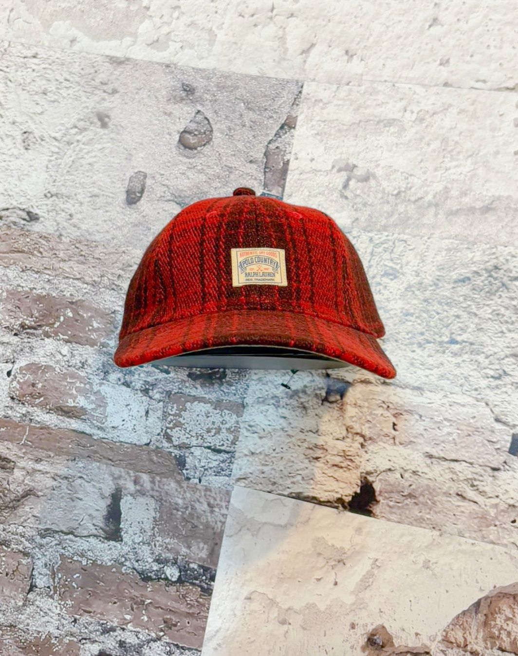 OG Label Plaid Wool Hat