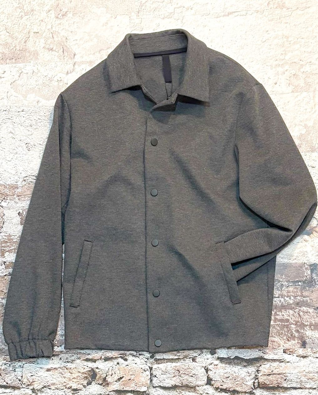 Men’s Stretch Coach’s Jacket, Color: Anthracite, Size: S/48