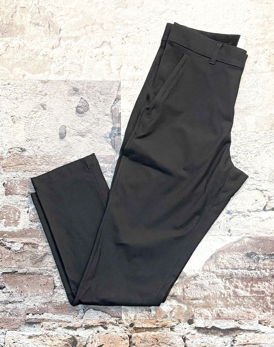 Stretch Warp Knit Coach&#39;s Pant, Color: Black, Size: 31