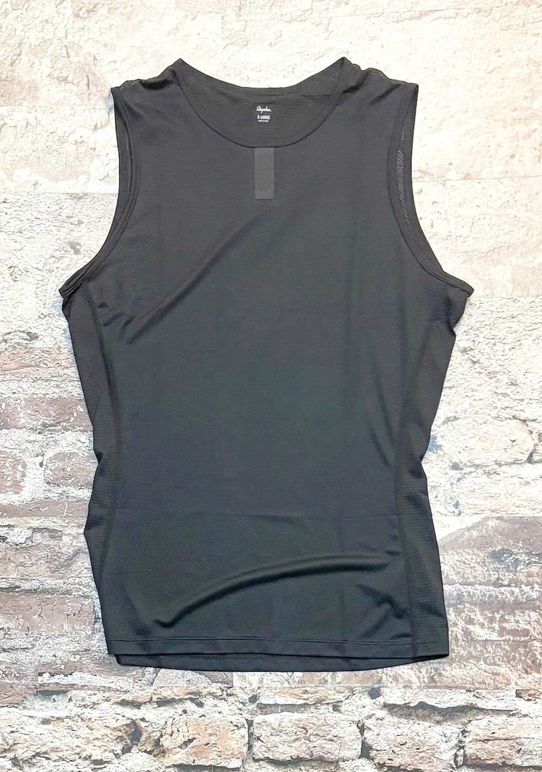 Men&#39;s Lightweight Base Layer - Sleeveless, Color: Black, Size: Small