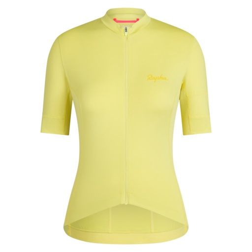 WOMEN&#39;S RAPHA JERSEY, Size: X-Small, Colour: CANARY YELLOW / CELERY, Season: SS25