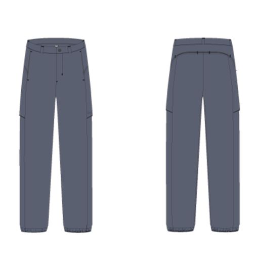 MEN&#39;S TECH CARGO PANTS, Size: Medium, Colour: GRISAILLE / VINTAGE INDIGO, Season: SS25