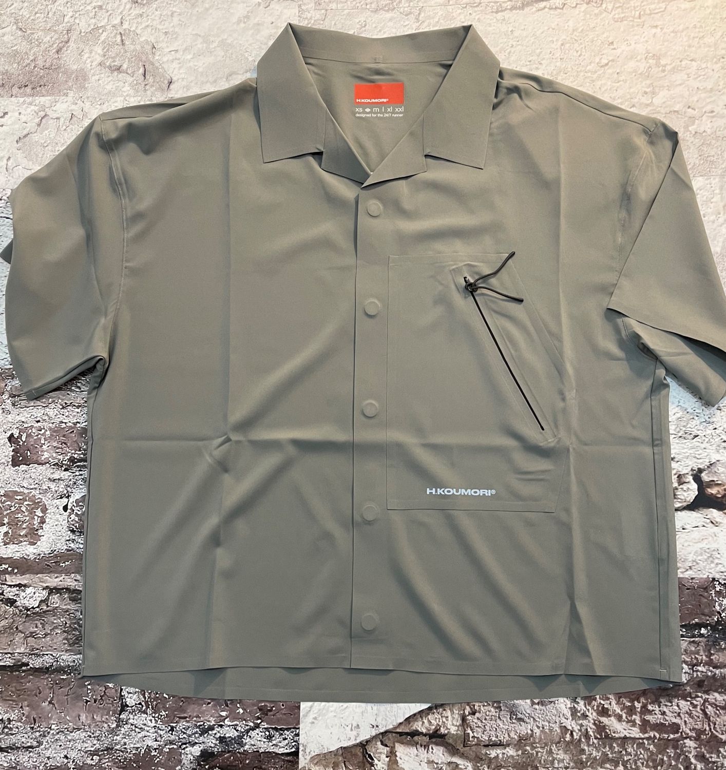 Camp Shirt, Color: Moss Green, Size: S