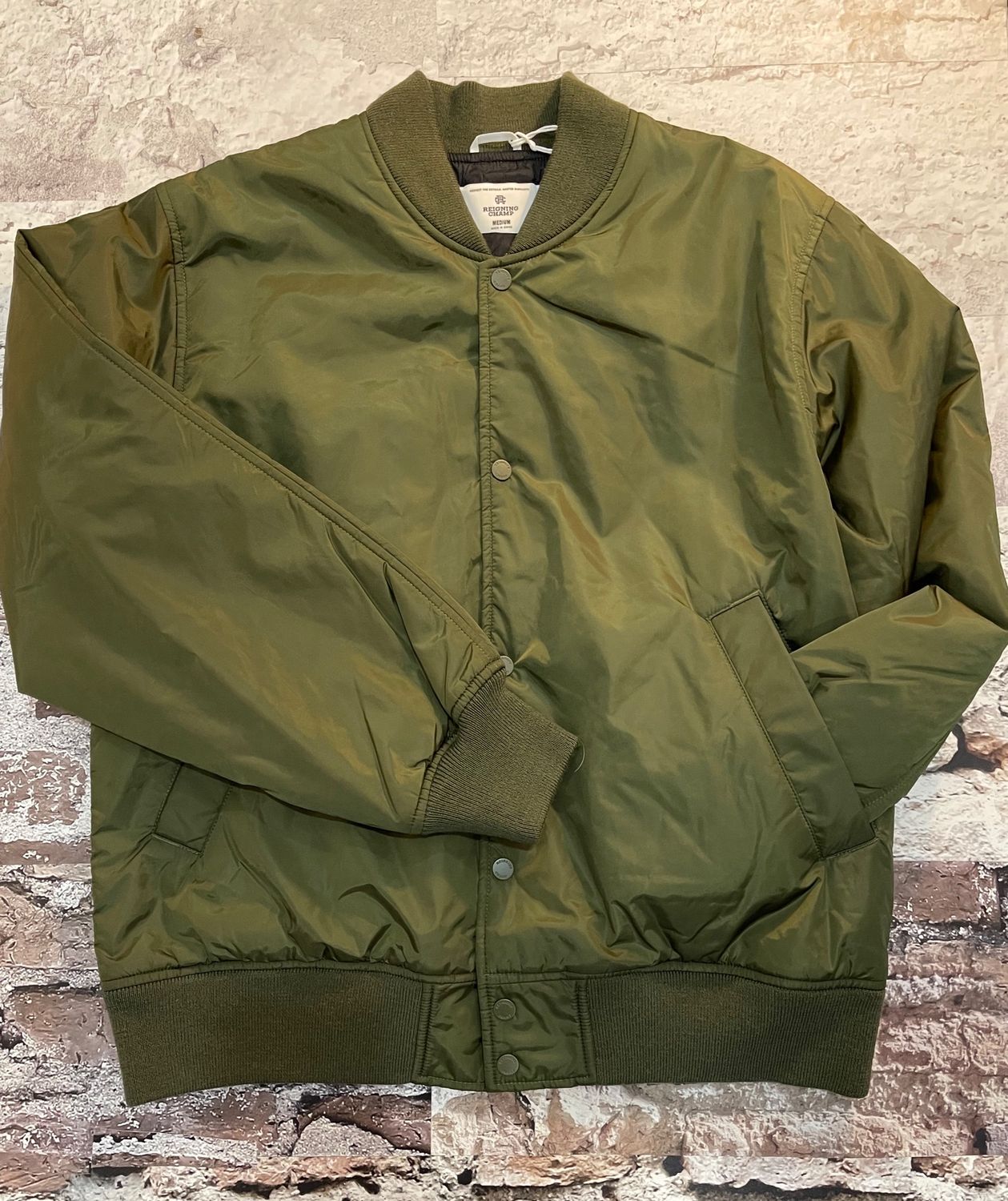 Econyl Nylon Stadium Jacket