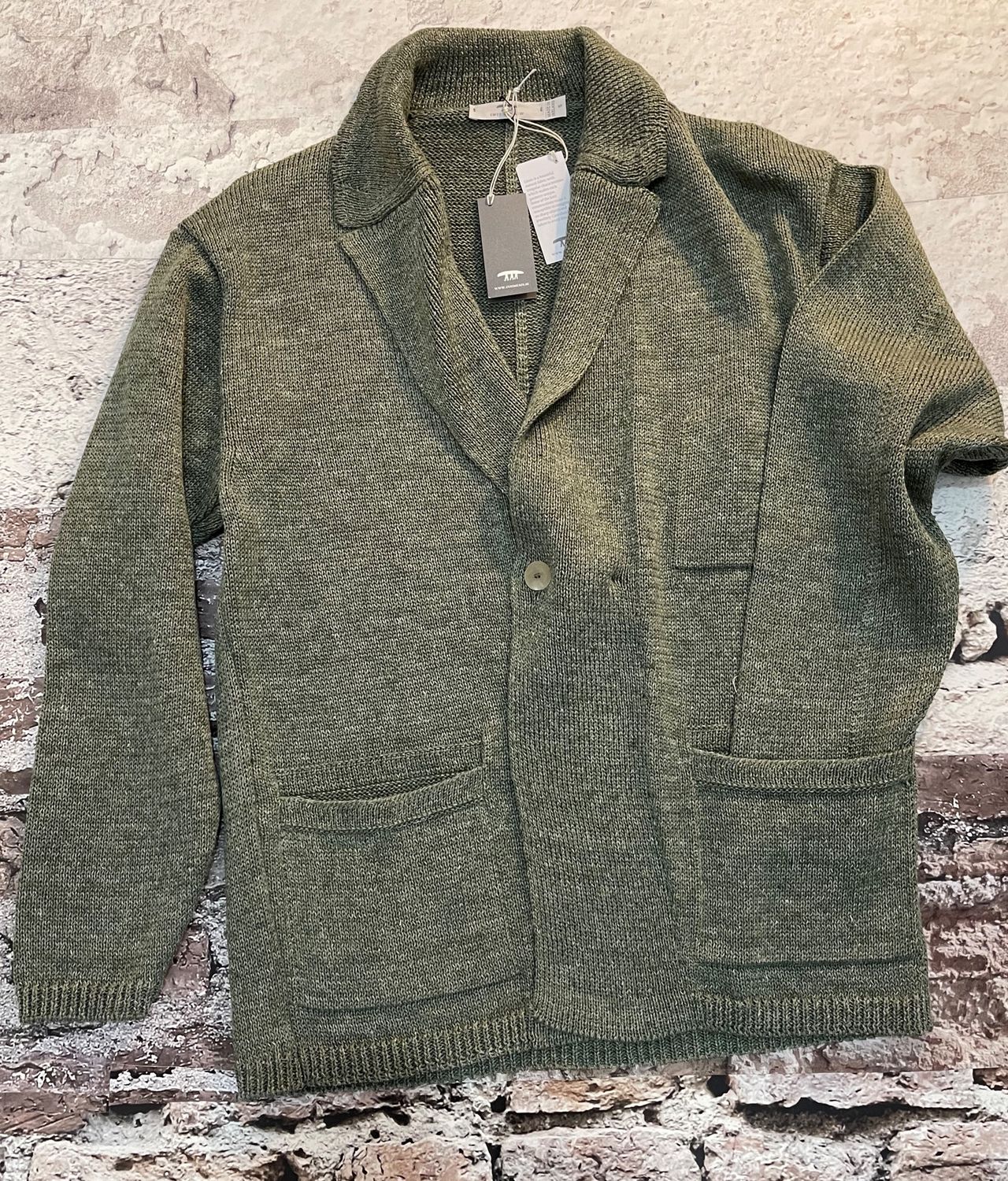 Inis Meain Relaxed Jacket, Color: Sage, Size: S