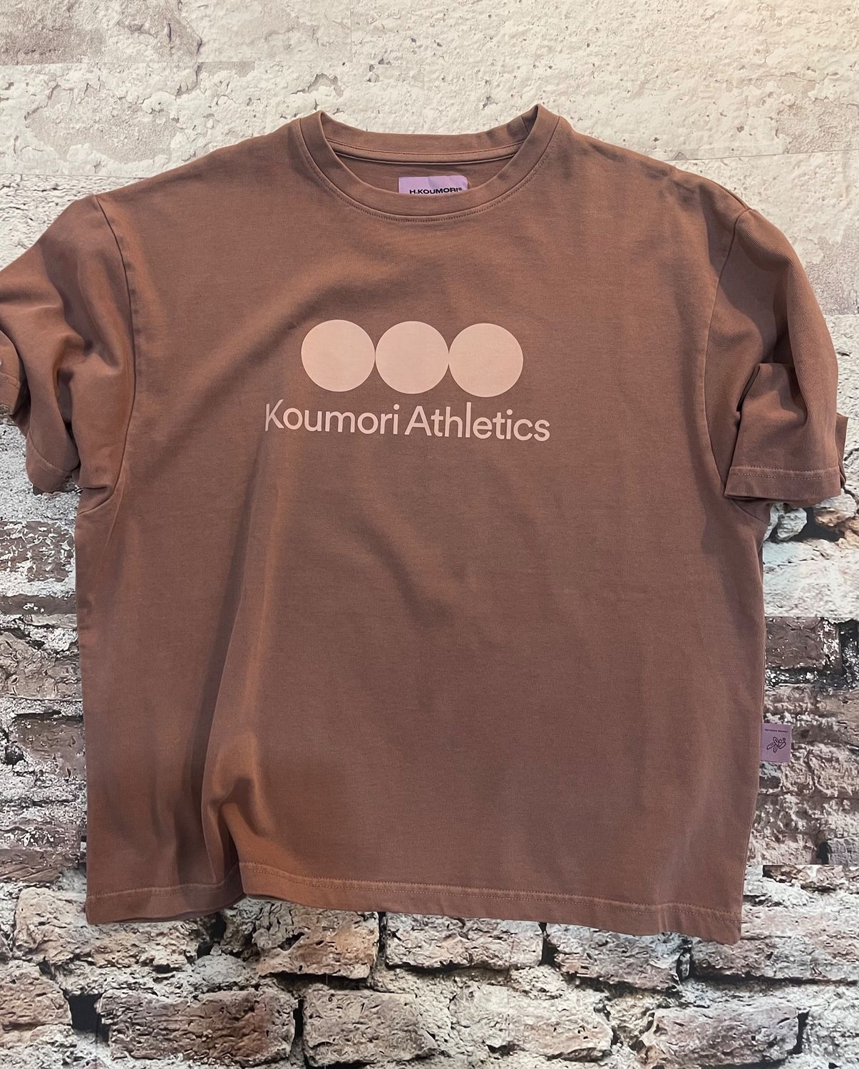 Koumori Athletics Boulder Tee, Color: Dusty Pink, Size: S