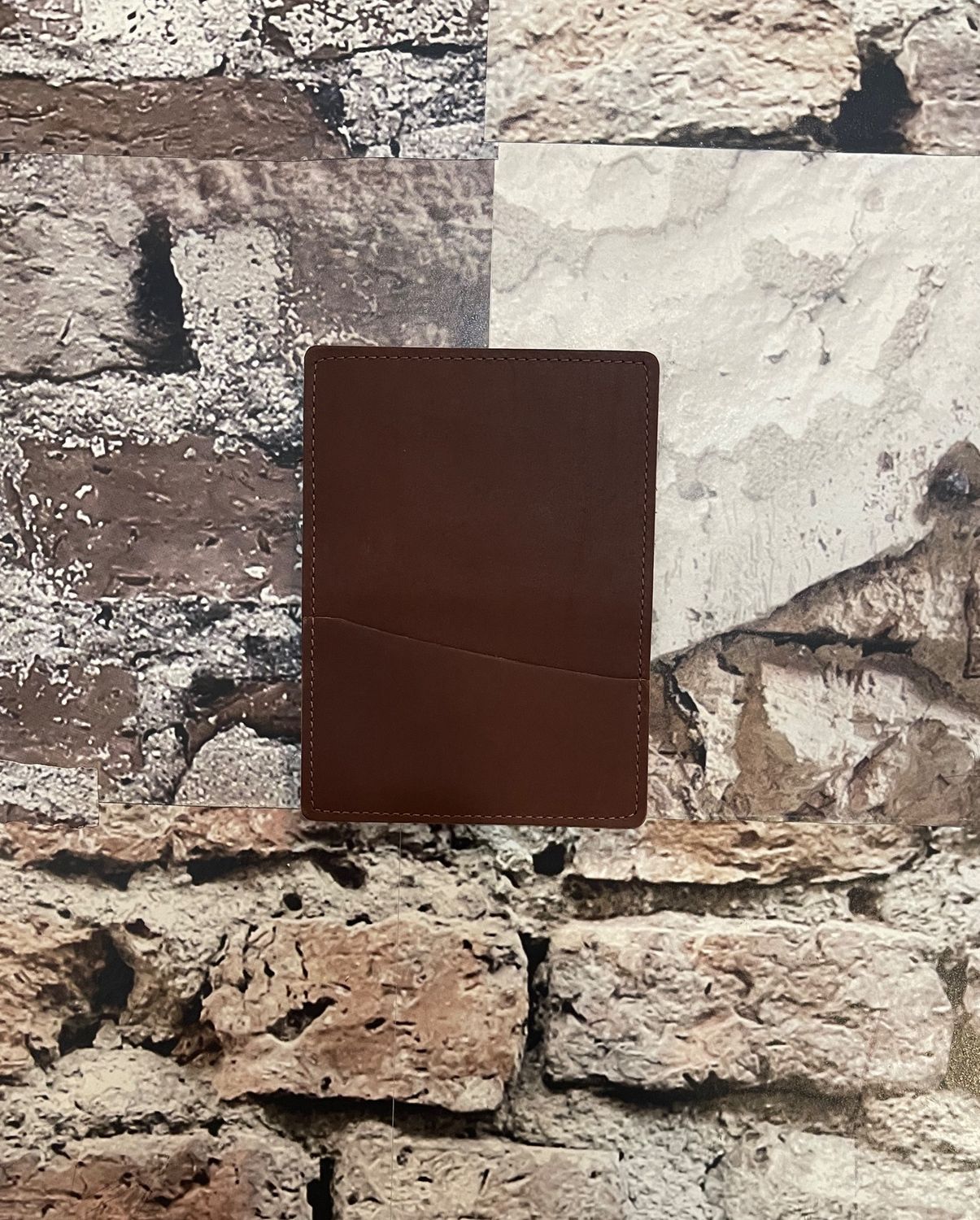 Leather Folded Card Case