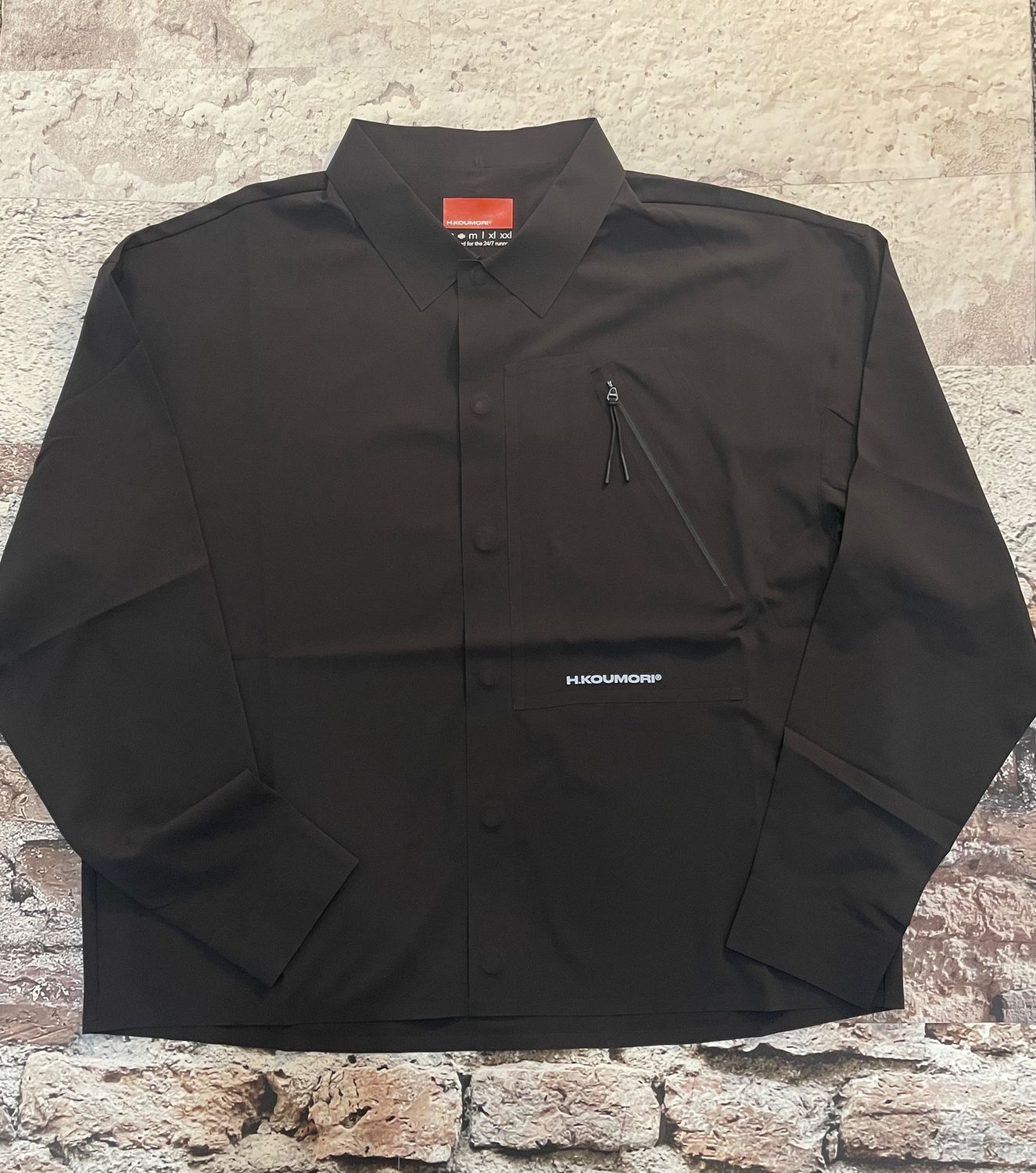 Light Over Shirt, Color: Black, Size: S