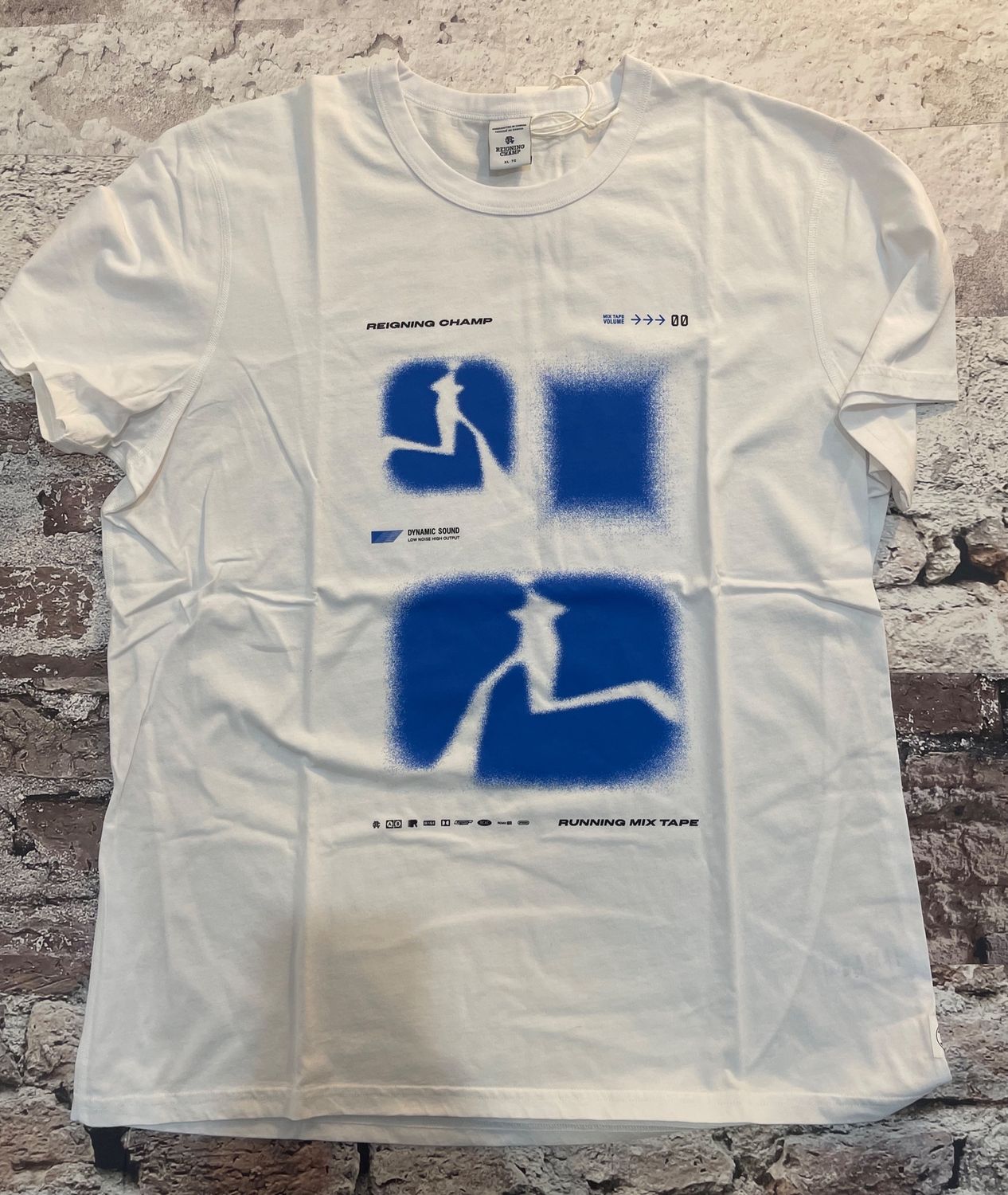 Lightweight Jersey Mixtape T-Shirt, Color: White, Size: S