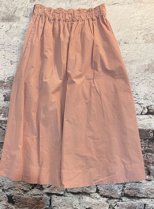 Women’s Skirt, Organic Cotton Poplin, 3.5 OZ, Relaxed Fit