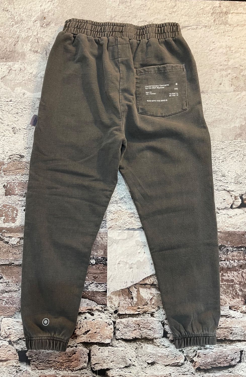 Projection Joggers, Color: Black Garment Dye, Size: S