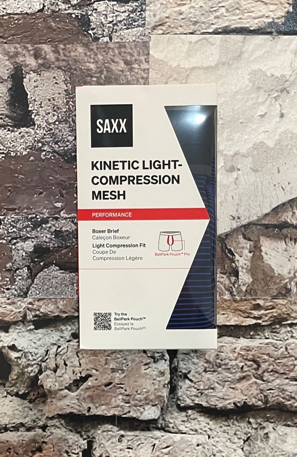 Saxx Kinetic Light Compression Mesh Boxer Brief