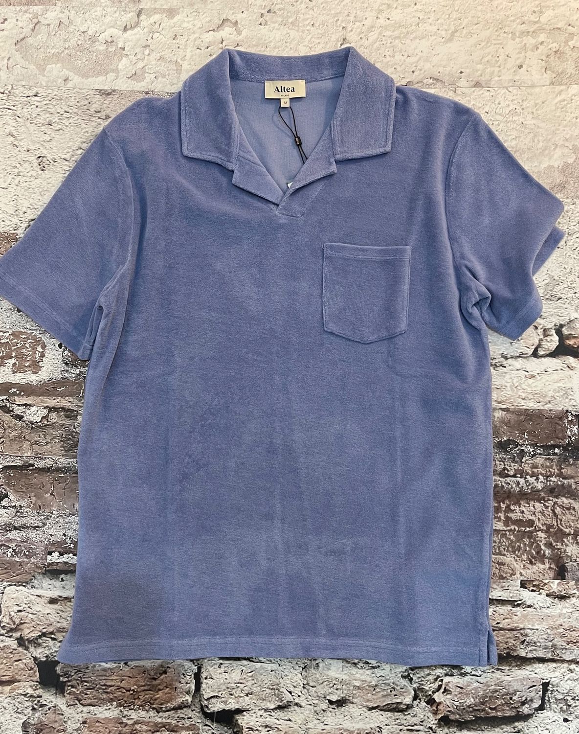 Spugna Polo, Color: Azzurro, Size: S