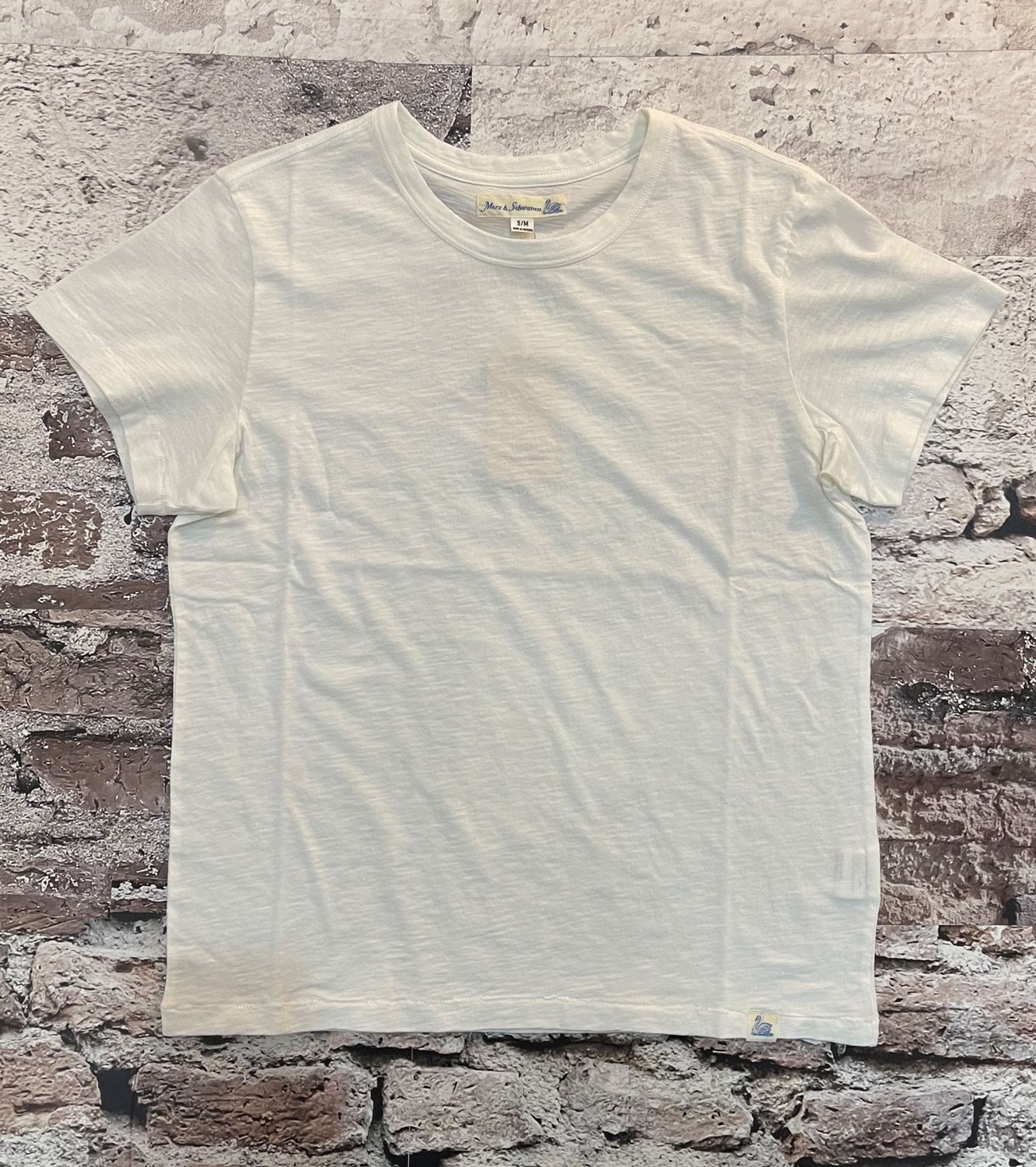 WCT Organic 3.8 oz Classic Fit Tee, Color: White, Size: XS