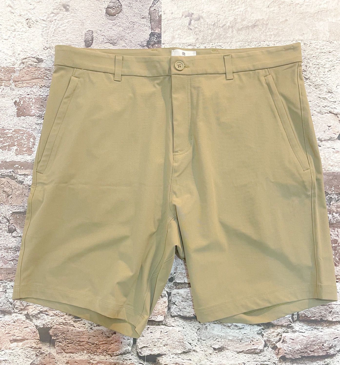 Stretch Warp Knit Coach&#39;s Short 9&quot;, Color: Cypress, Size: 31