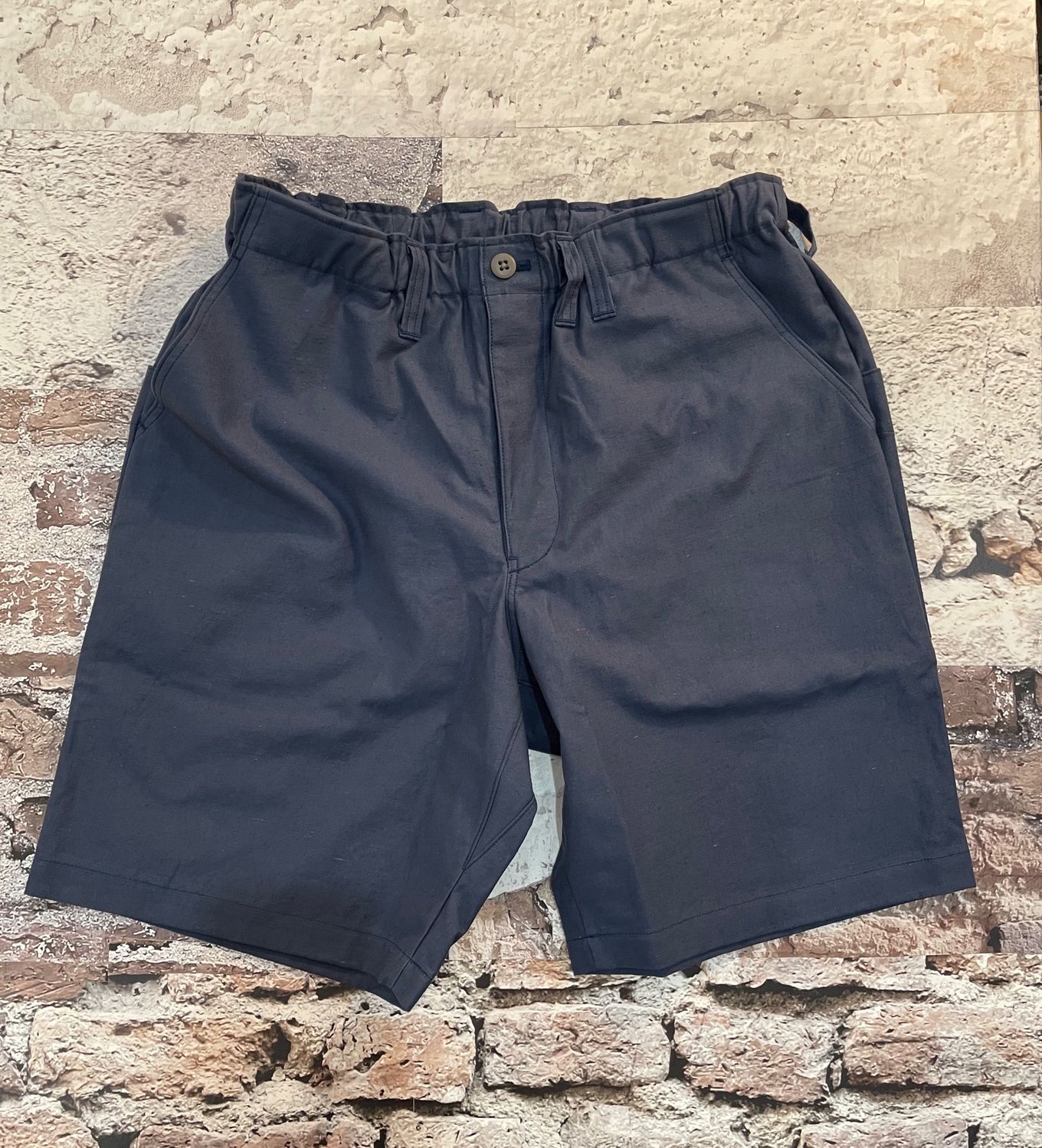 Back Nep Umps Shorts, Color: Navy, Size: S