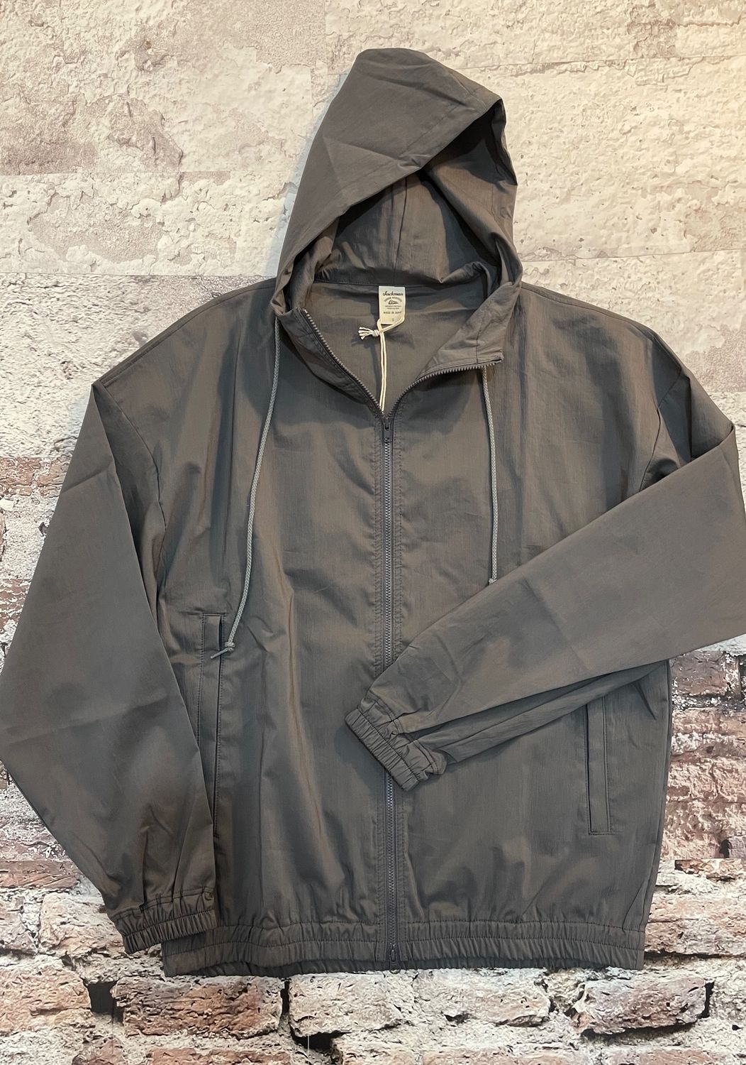 Crepe Parka, Color: Iron Gray, Size: S