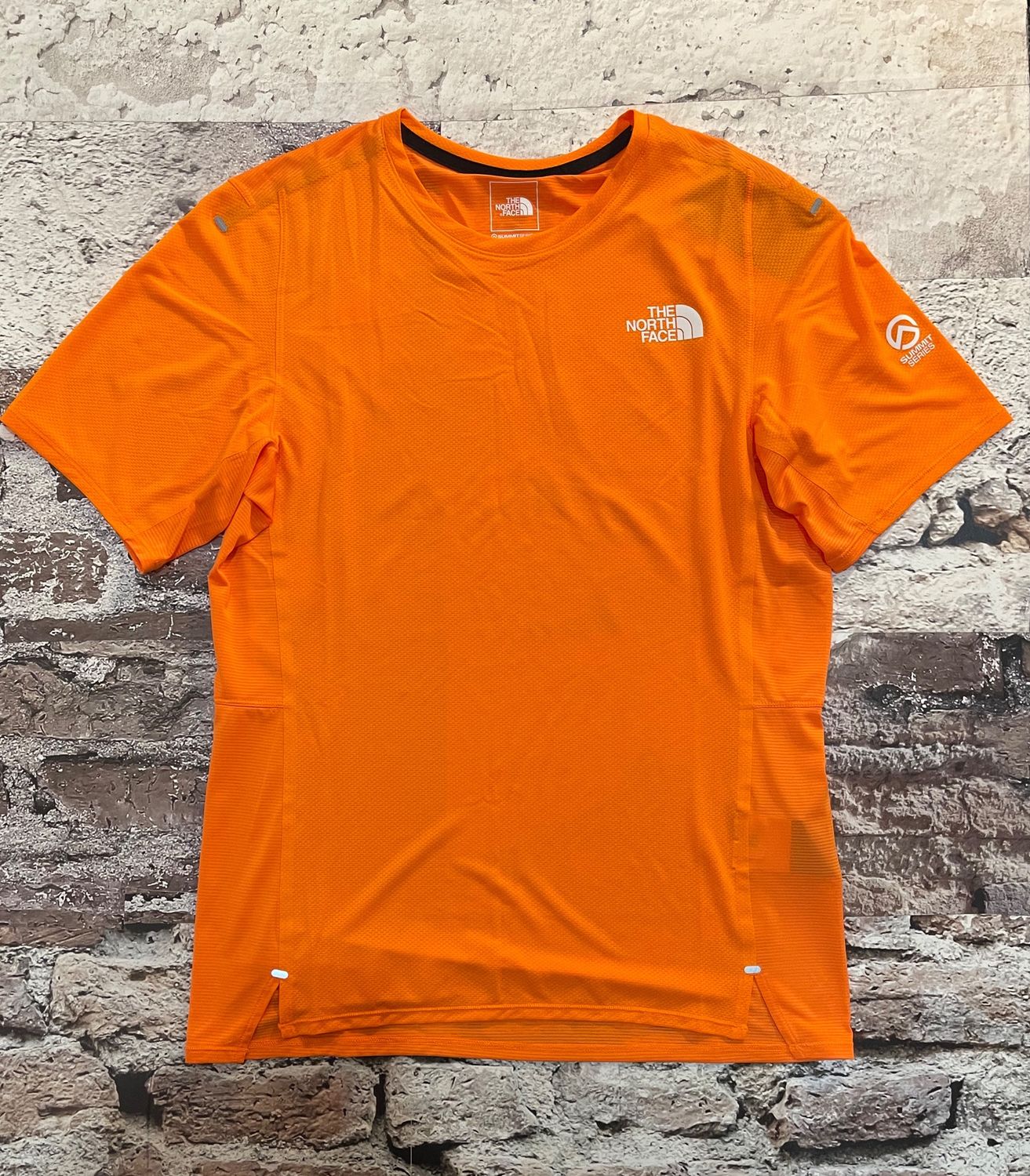 Men&#39;s Summit High Trail Performance Tee, Color: Digital Orange, Size: S