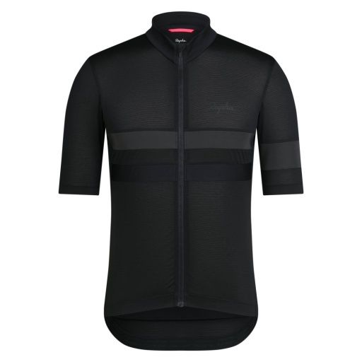 MEN&#39;S BREVET LIGHTWEIGHT JERSEY, Size: X-Large, Colour: BLACK/BLACK, Season: SS25