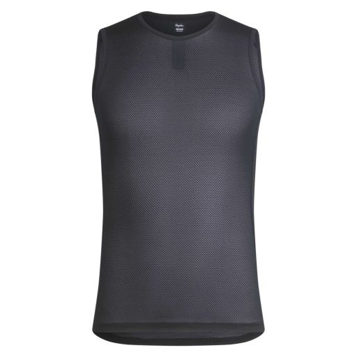 so MEN&#39;S LIGHTWEIGHT BASE LAYER - SLEEVELESS, Size: X-Large, Colour: BLACK / BLACK, Season: SS25