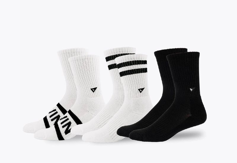 Short Crew Sock 3 Pack
